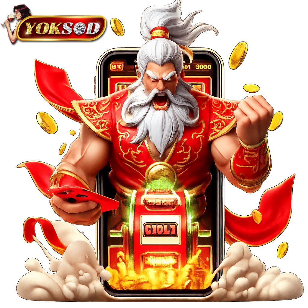 พลังโชคลาภจาก yoksod เปิดเกมสล็อตแล้วรับรางวัลแบบจัดหนัก แตกง่าย โบนัสมาไว เทพเจ้าโชคลาภ yoksod ปรากฏตัวจากเกมสล็อตบนมือถือ แจกเหรียญทองและอั่งเปา สื่อถึงโชคใหญ่และโบนัสแตกแรง